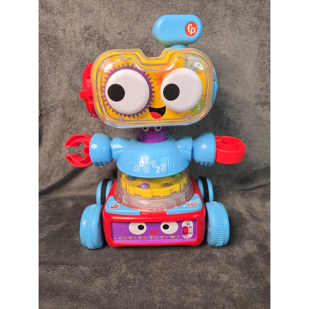 Fisher Price Ultimate Learning Bot 4 In 1 Transforming Robot Toy Mattel Working